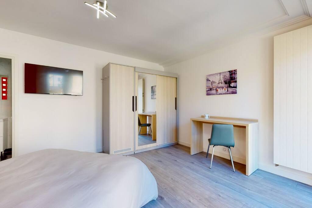 03.Studio#Creteil#Loft#Cinema#Terrasse Buitenkant foto