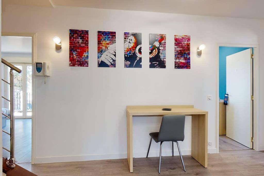 03.Studio#Creteil#Loft#Cinema#Terrasse Buitenkant foto